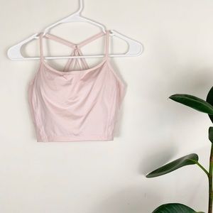 Athleta baby pink bralette
